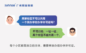 廣州辦學(xué)許可證可以共用嗎?